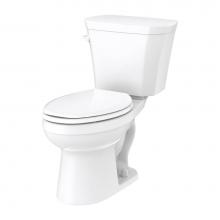 Gerber Plumbing GWS31514 - Viper 1.28gpf 14'' RI EL Combo: GVP31562 Bowl w/ GWS38594 Tank White