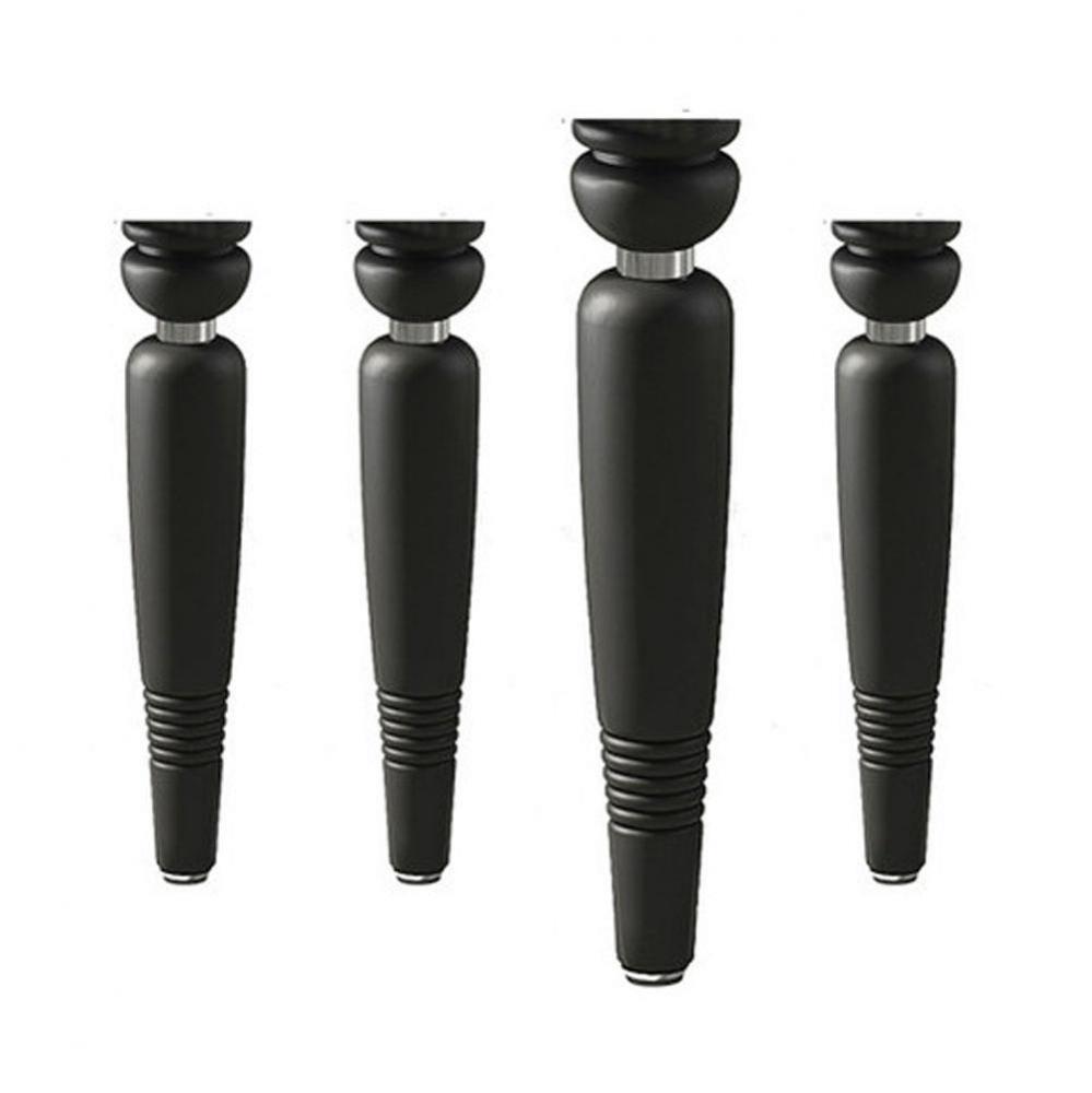 38 cm (14.96'') Black Legs For Aras Vanity - Set of 4