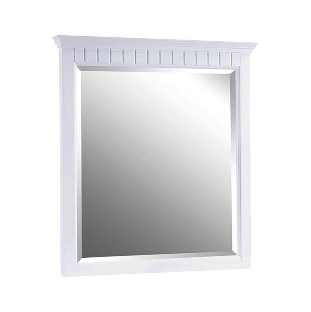 Danube 30'' Mirror- White
