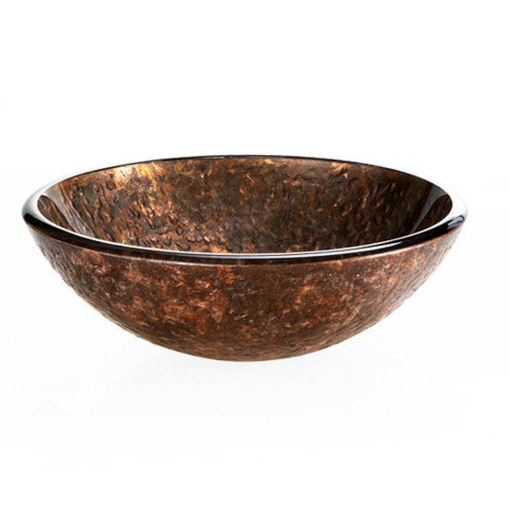Reflex Vessel Sink - Copper/Gray Storm 16.5''