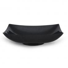 Ryvyr GRVE158RBK - Rectangular Stone Vessel - Black Granite