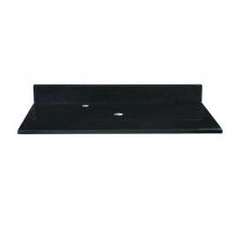 Ryvyr GRVT490BK - Stone Top - 49'' For Vessel Sink - Black Granite