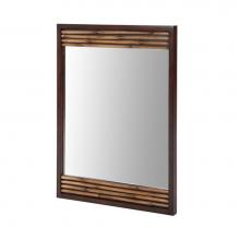 Ryvyr M-BAMBU-26DB - Bambu 26'' Mirror - Dark Bamboo