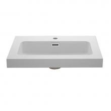 Ryvyr RES61MWT - 23.8'' (60 cm) White Resin Top
