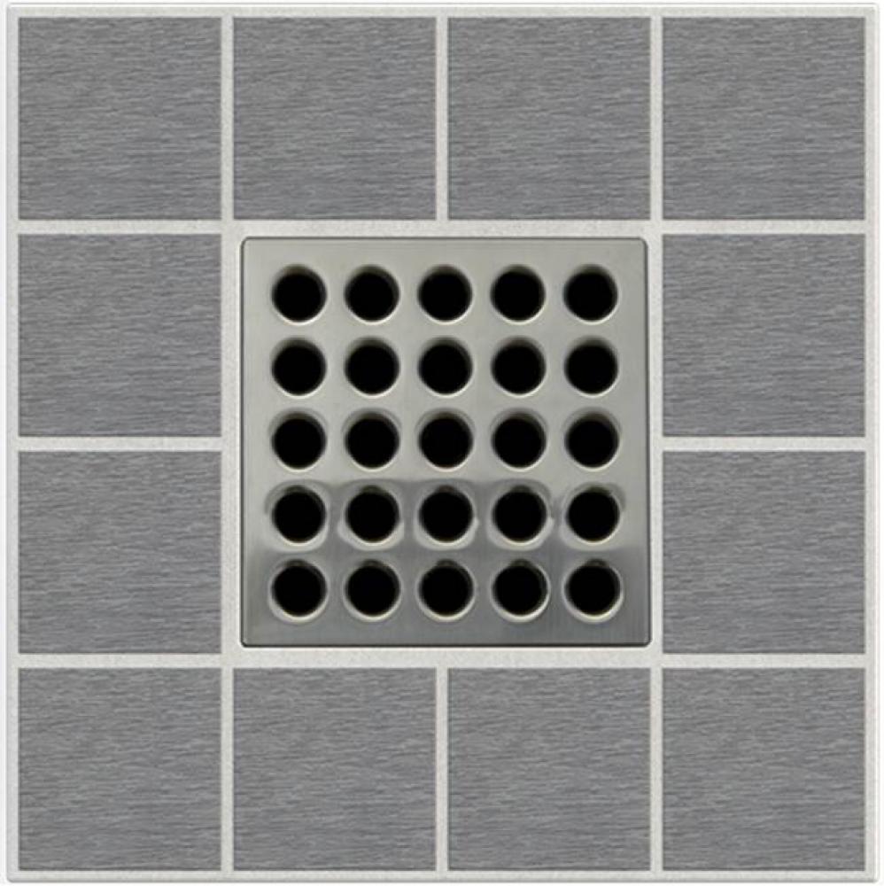 PRO Drain Cover - Brushed Nickel
