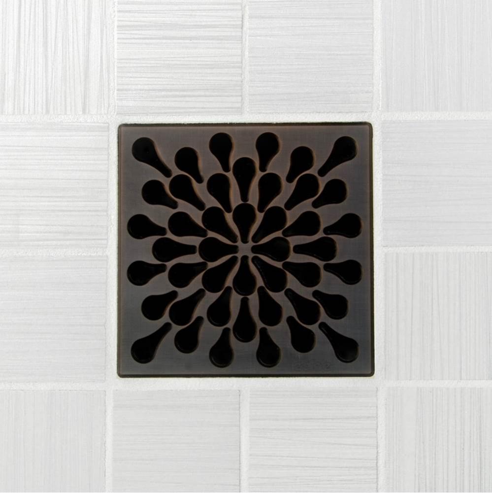 SPLASH - Oil Rubbed Bronze - Unique Drain Cover