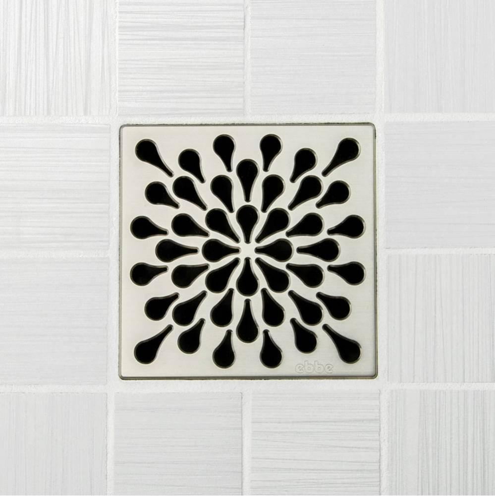 SPLASH - Satin Nickel - Unique Drain Cover