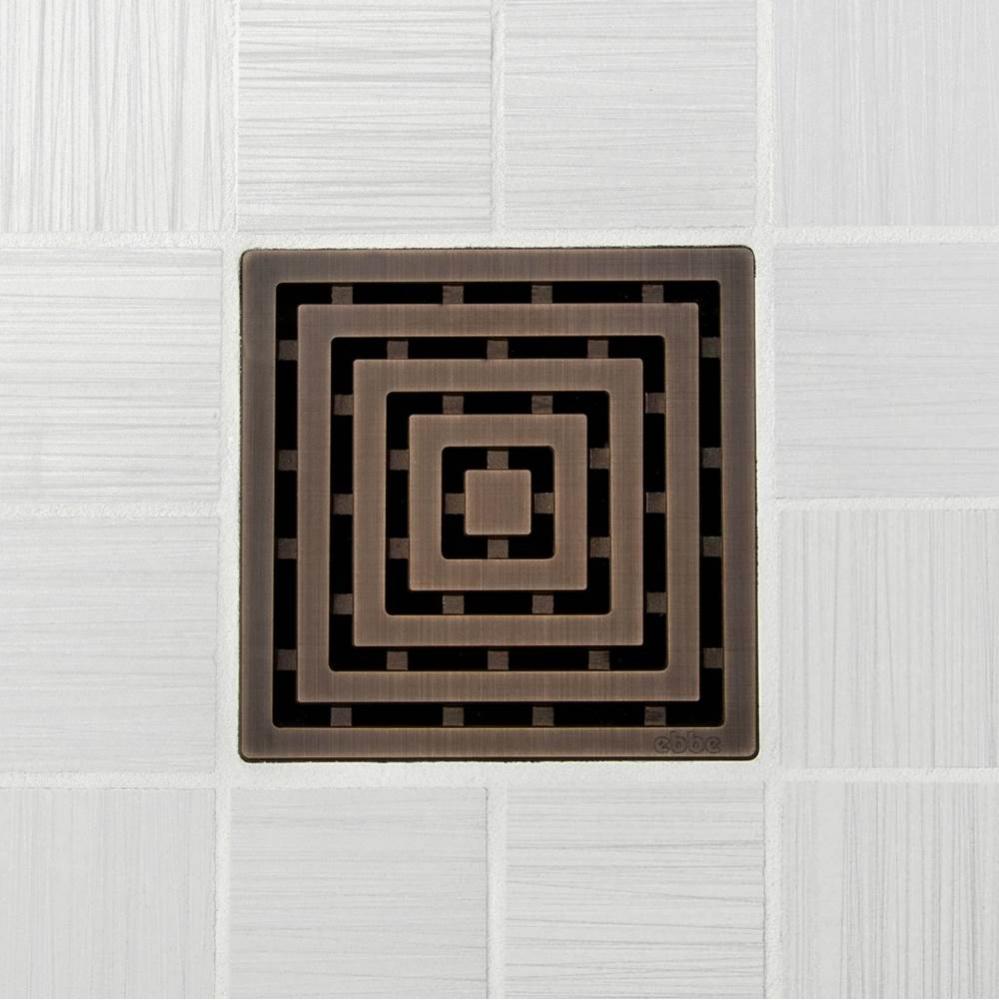 FRAMES - Oil Rubbed Bronze - Unique Drain Cover