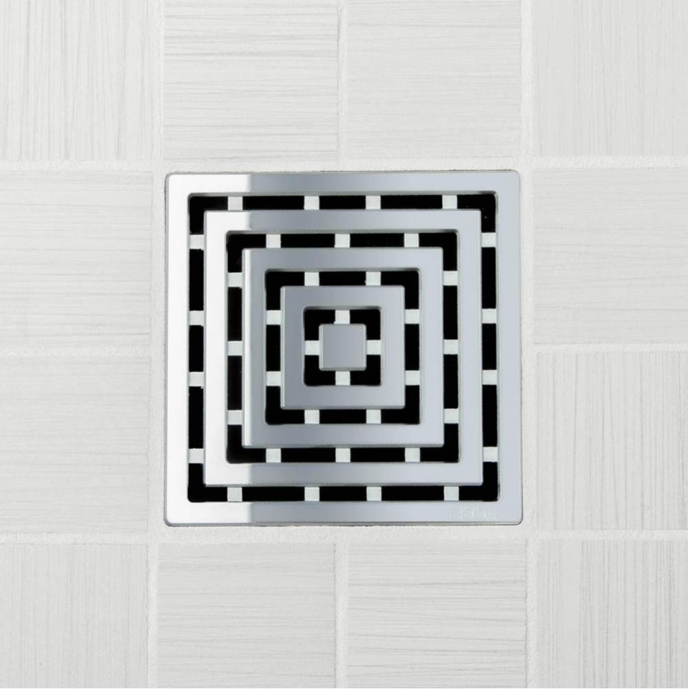 FRAMES - Polished Chrome - Unique Drain Cover
