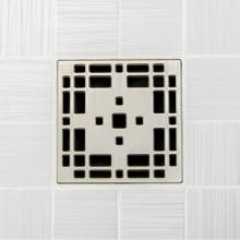 Ebbe E4801-BN - PRAIRIE - Brushed Nickel  - Unique Drain Cover