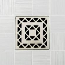 Ebbe E4802-SN - LATTICE - Satin Nickel - Unique Drain Cover