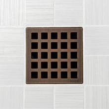 Ebbe E4803-ORB - QUADRA - Oil Rubbed Bronze - Unique Drain Cover