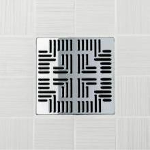 Ebbe E4804-PC - NAVAJO - Polished Chrome - Unique Drain Cover   (OOP)