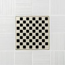 Ebbe E4807-BN - 4'' UNIQUE GRATE - WEAVE BRUSHED NICKEL
