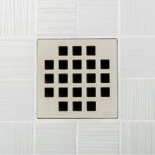 Ebbe E4810-BN - 4'' UNIQUE GRATE - CLASSIC BRUSHED NICKEL