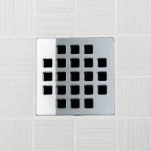 Ebbe E4810-PC - 4'' UNIQUE GRATE - CLASSIC POLISHED CHROME