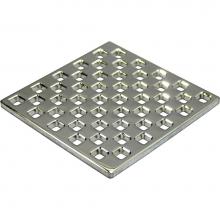 Ebbe E4807-PS - WEAVE - Polished Stainless Steel - Unique Drain Cover   (OOP)