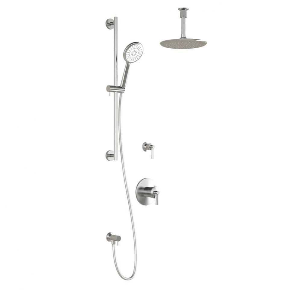 BELLINO? T2 : Thermostatic Shower System with Vertical Ceiling Arm
