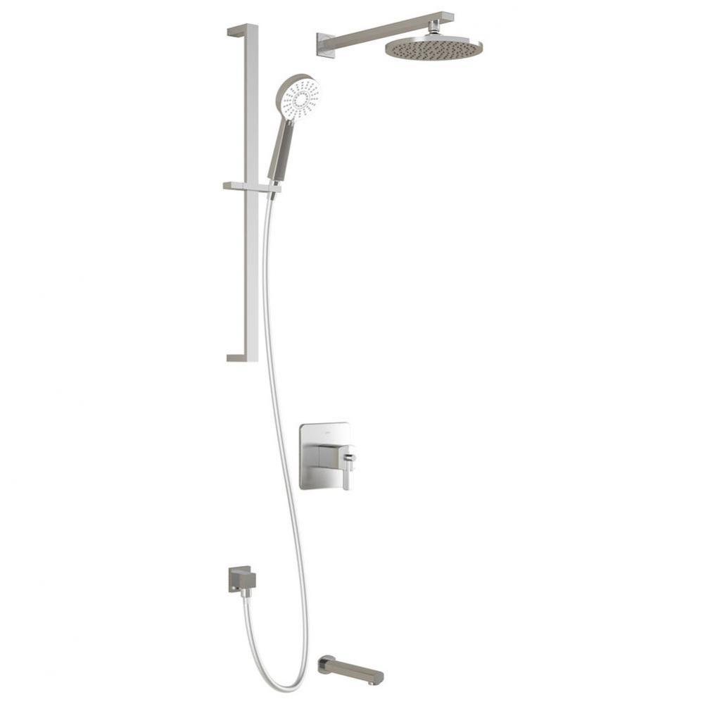GRAFIK? TCD3 : Thermostatic Coaxial Shower System with Wallarm