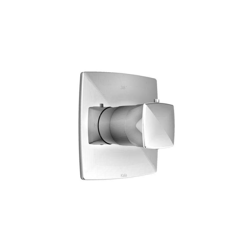 Umani Trim Kit for Thermostatic Valve Chrome