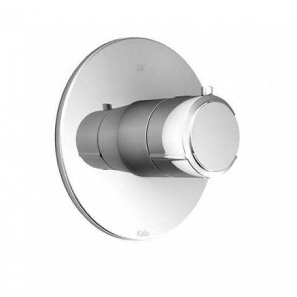 CITE Trim Kit with Lever for Thermostatic Valve Chrome