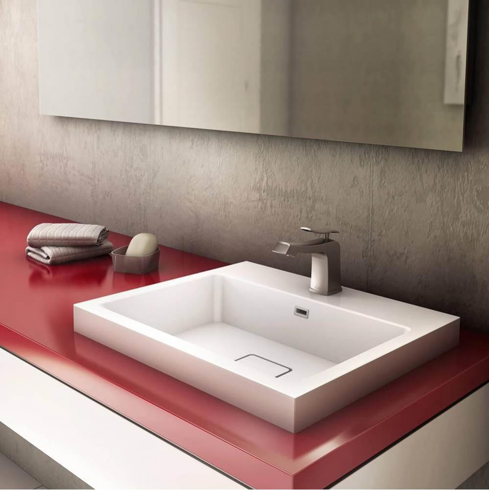 JOKI White Castylat Lavatory (1 Hole for Single-Hole Faucet)