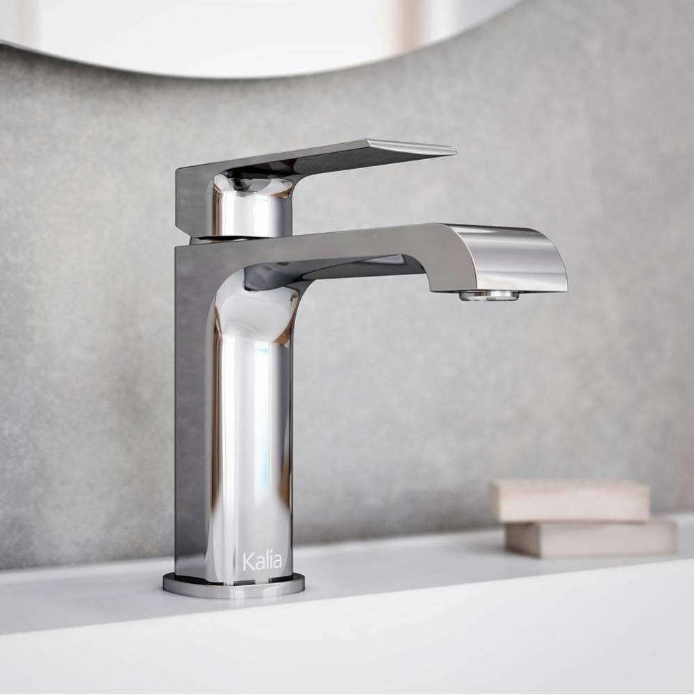 SOBRIO™ Single Hole Lavatory Faucet (Without Drain) Chrome