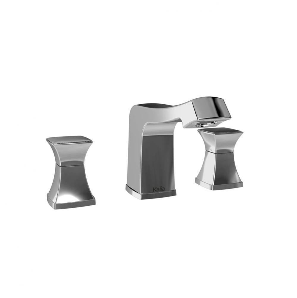 UMANI? Widespread Lavatory Faucet with Pop-up Waste and SQUARE? Handles
