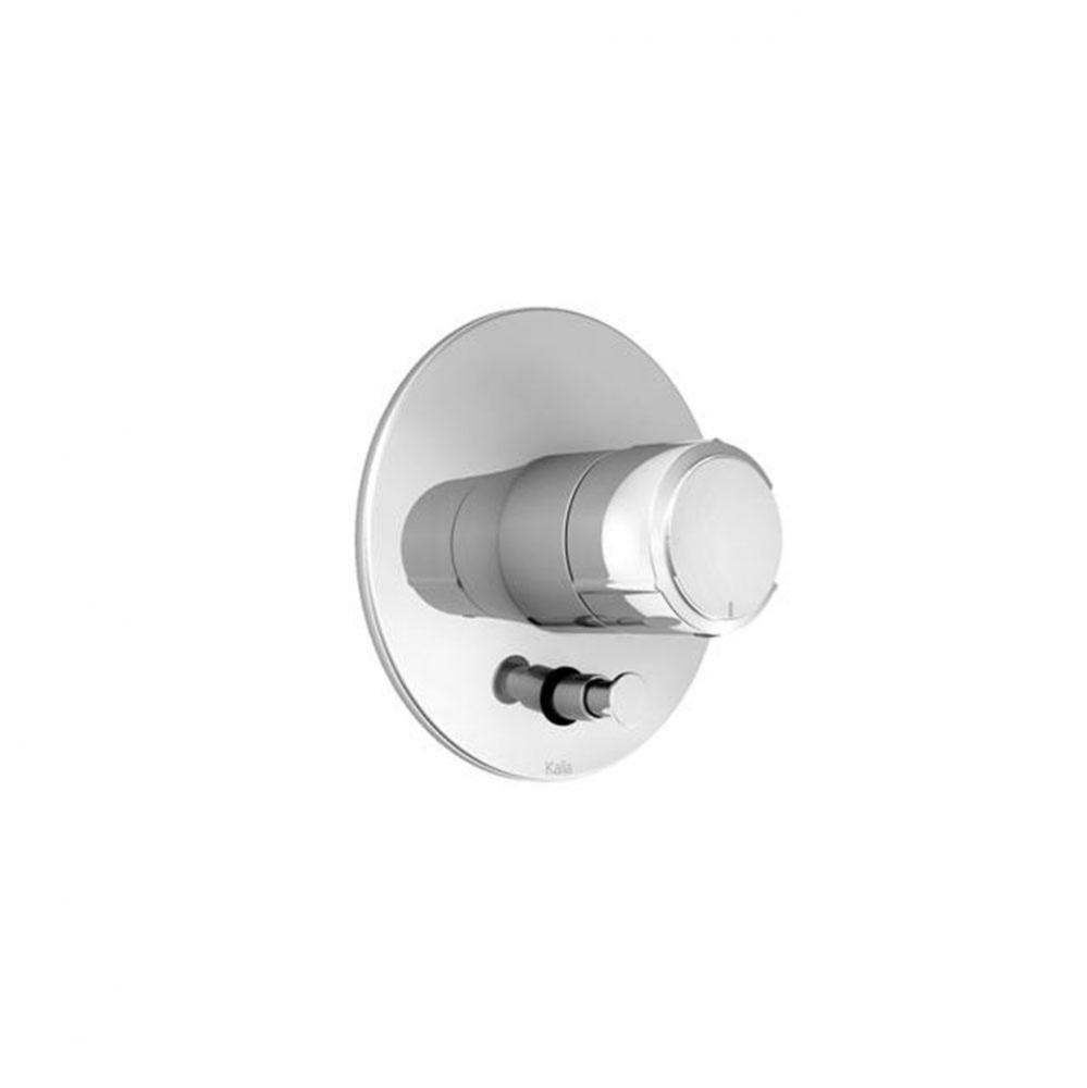 CITE™ 1/2'' Pressure Balance Valve with Diverter and Decorative Trim Chrome