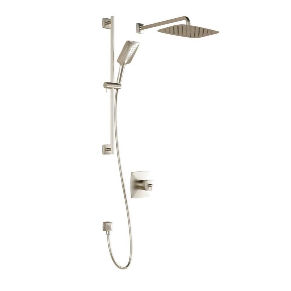 UMANI™ TCG1 PREMIA (Valve Not Included) : Water Efficient AQUATONIK™ T/P Coaxial Shower System