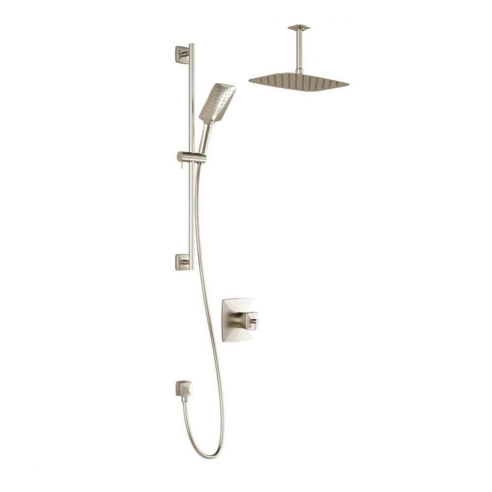 UMANI™ TCG1 PREMIA (Valve Not Included) : Water Efficient AQUATONIK™ T/P Coaxial Shower System
