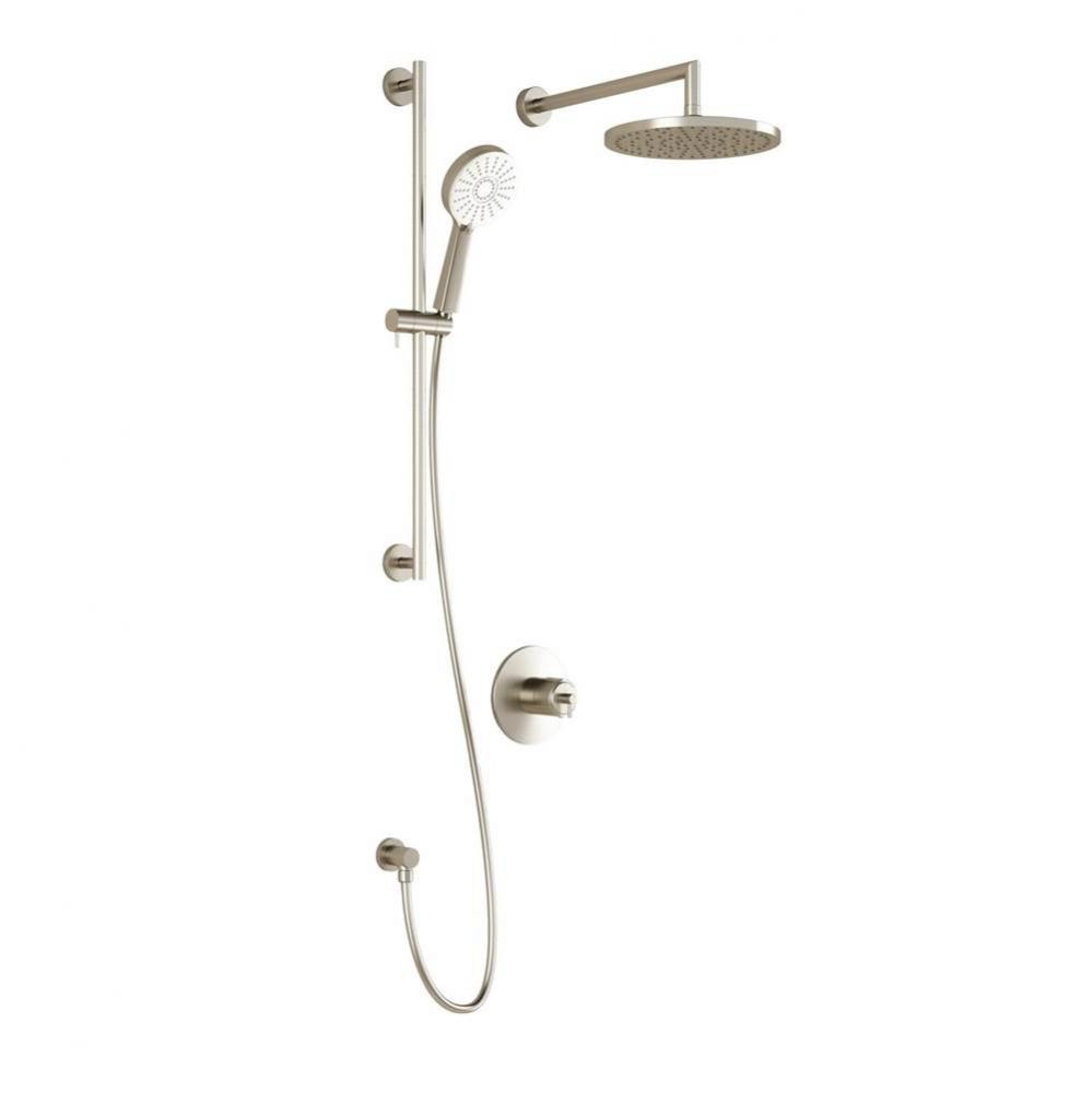 CITE™ TCG1 PLUS (Valve Not Included) : Water Efficient AQUATONIK™ T/P Coaxial Shower System wi
