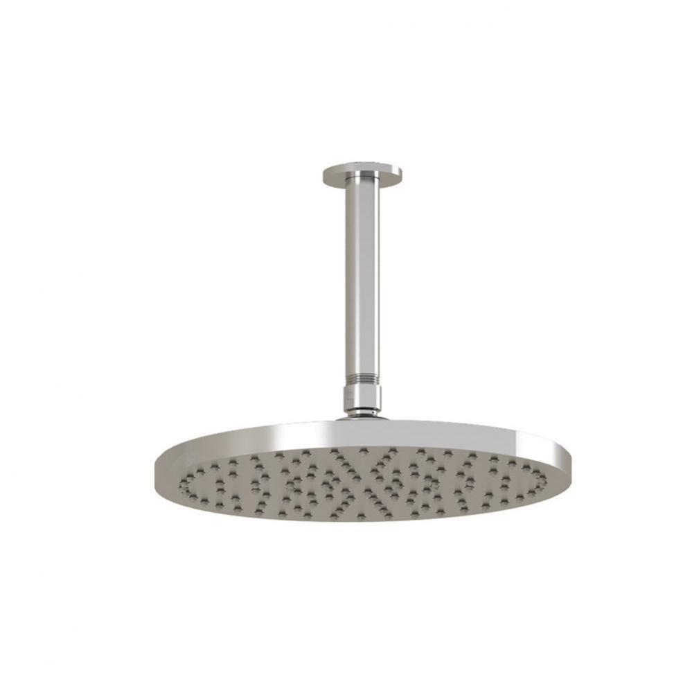 KONTOUR™ PLUS 254mm (10'') Rainhead and 153mm (6'') Vertical Ceiling Arm Chr