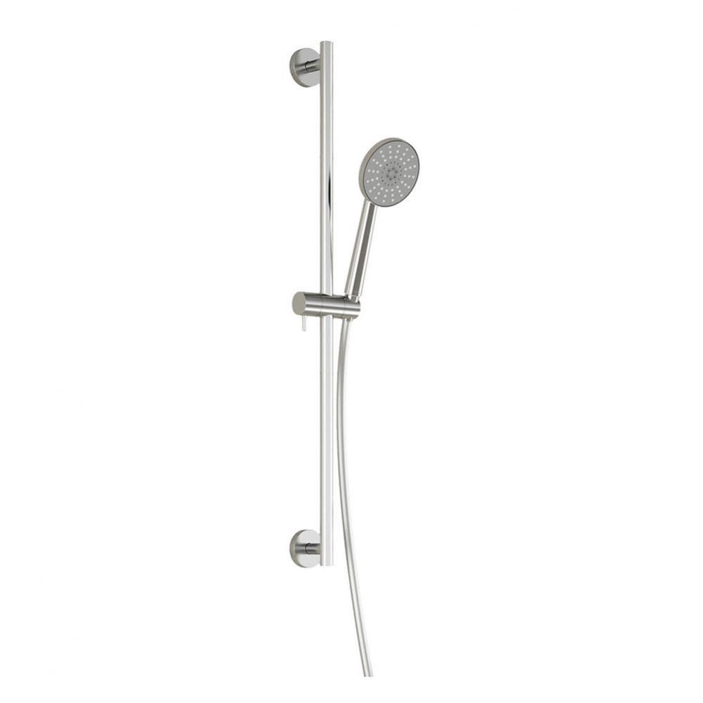CITE™ 3-Jet Handshower, Wallbar and 60'' Flexible and Soft PVC Hose Assembly Chrome