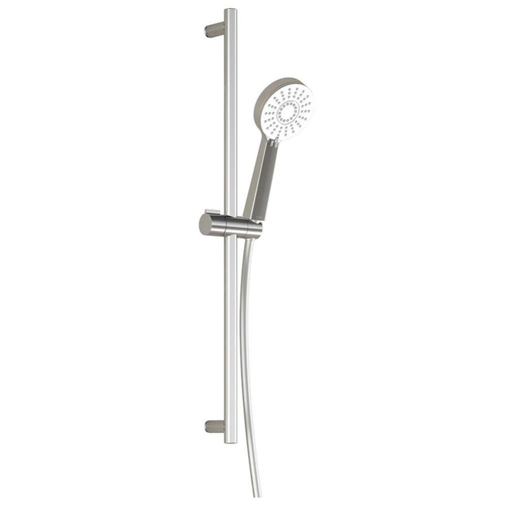 KONTOUR™ 2-Jet Handshower, Wallbar and 60'' Flexible and Soft PVC Hose Assembly Chrome