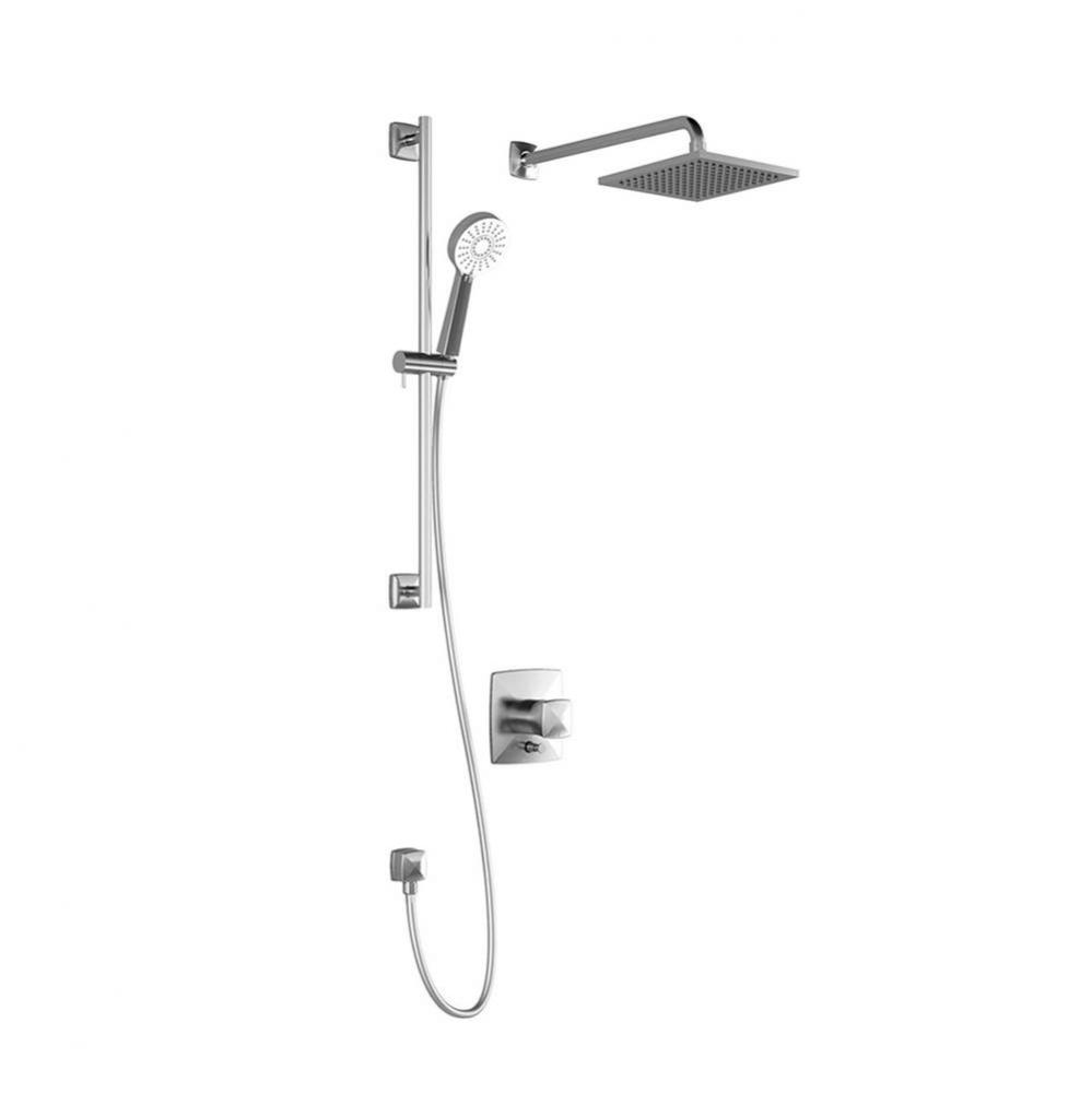 UMANI™ PB4 : Pressure Balance Shower System Chrome