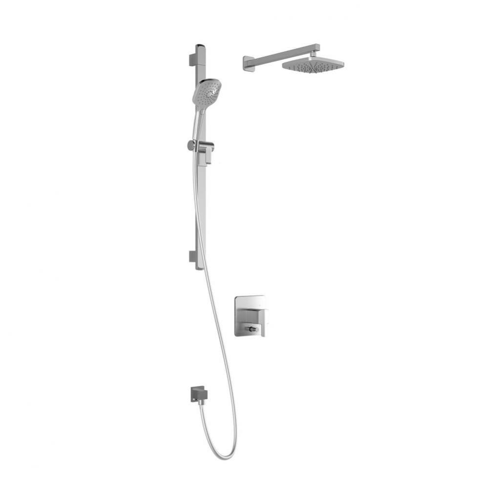 GRAFIK™ PB4 (Valve Not Included) : Pressure Balance Shower System Chrome