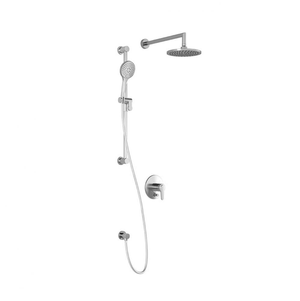 KONTOUR™ PB4 : Pressure Balance Shower System Chrome