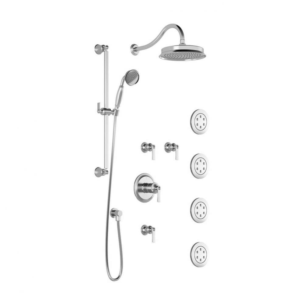 RUSTIK™ T375 Thermostatic Shower System with Wallarm Chrome