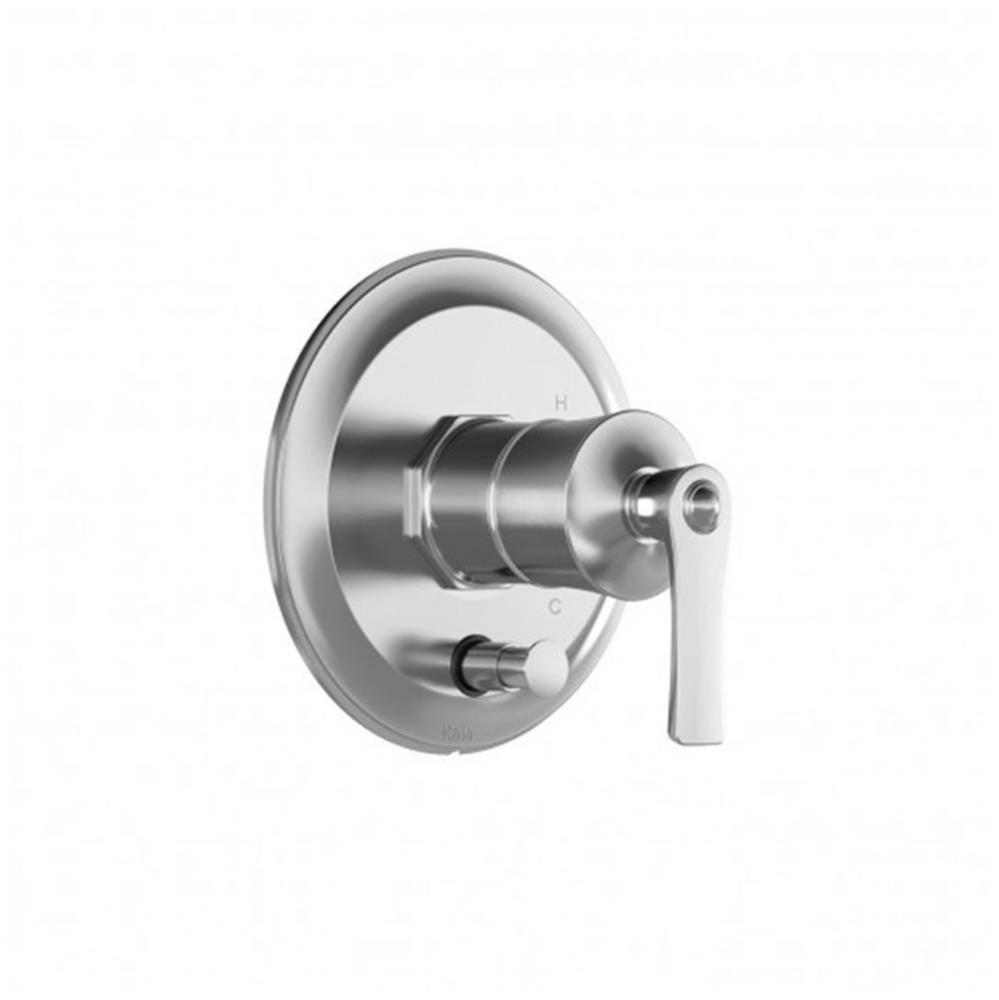 RUSTIK™ 1/2'' Pressure Balance Valve with Diverter and Decorative Trim Chrome