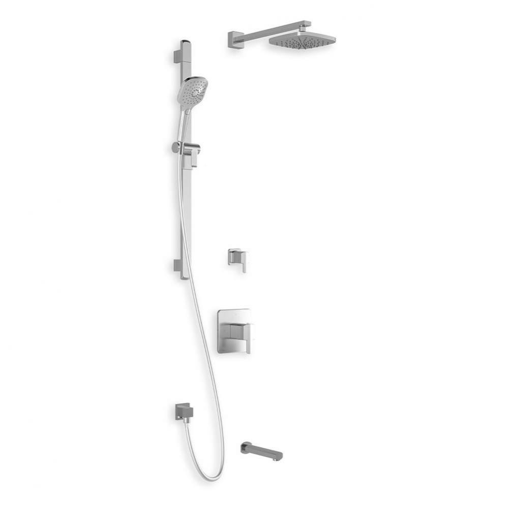 GRAFIK™ TD3 AQUATONIK™ T/P Shower System with Wallarm Chrome