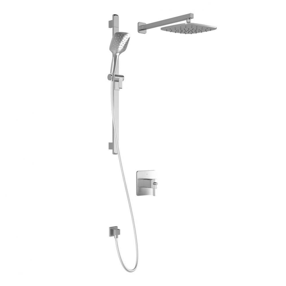 GRAFIK™ TCG1 PLUS (Valve Not Included) : Water Efficient AQUATONIK™ T/P Coaxial Shower System