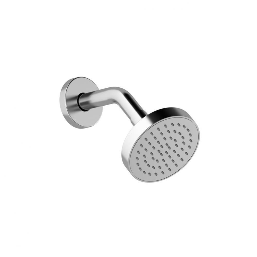 BASICO™ 100mm (4'''') Showerhead and 186mm (7 5/16'') 45 Degrees W
