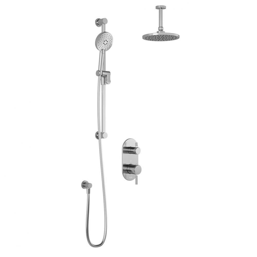 PRECISO™ TG2 (Valve Not Included)  Water Efficient AQUATONIK™ T/P with Diverter Shower System
