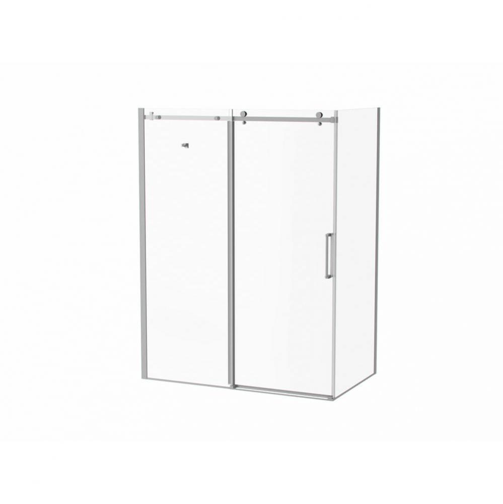 ROLLAX? 36''x77'' Return Panel Chrome Clear Duraclean