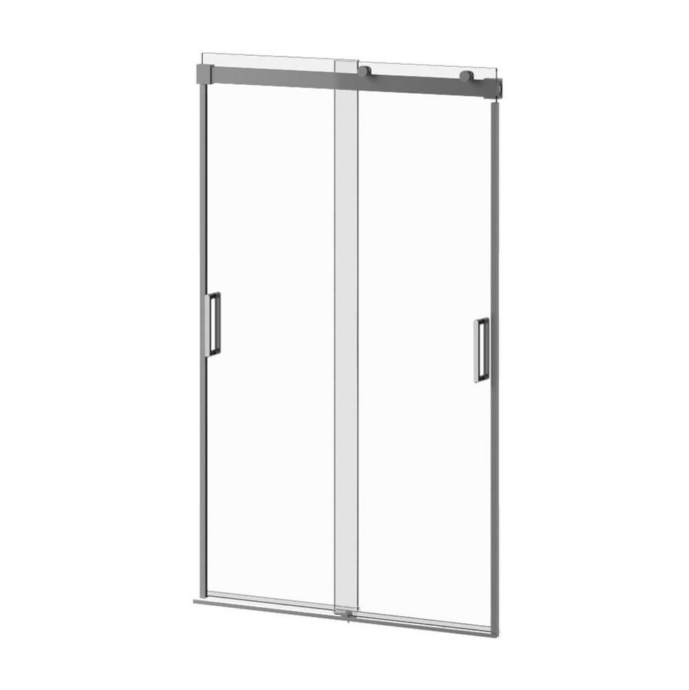 AKCESS™ PLUS 2-Panel Sliding Shower Door for Alcove Installation 48''x77'' R
