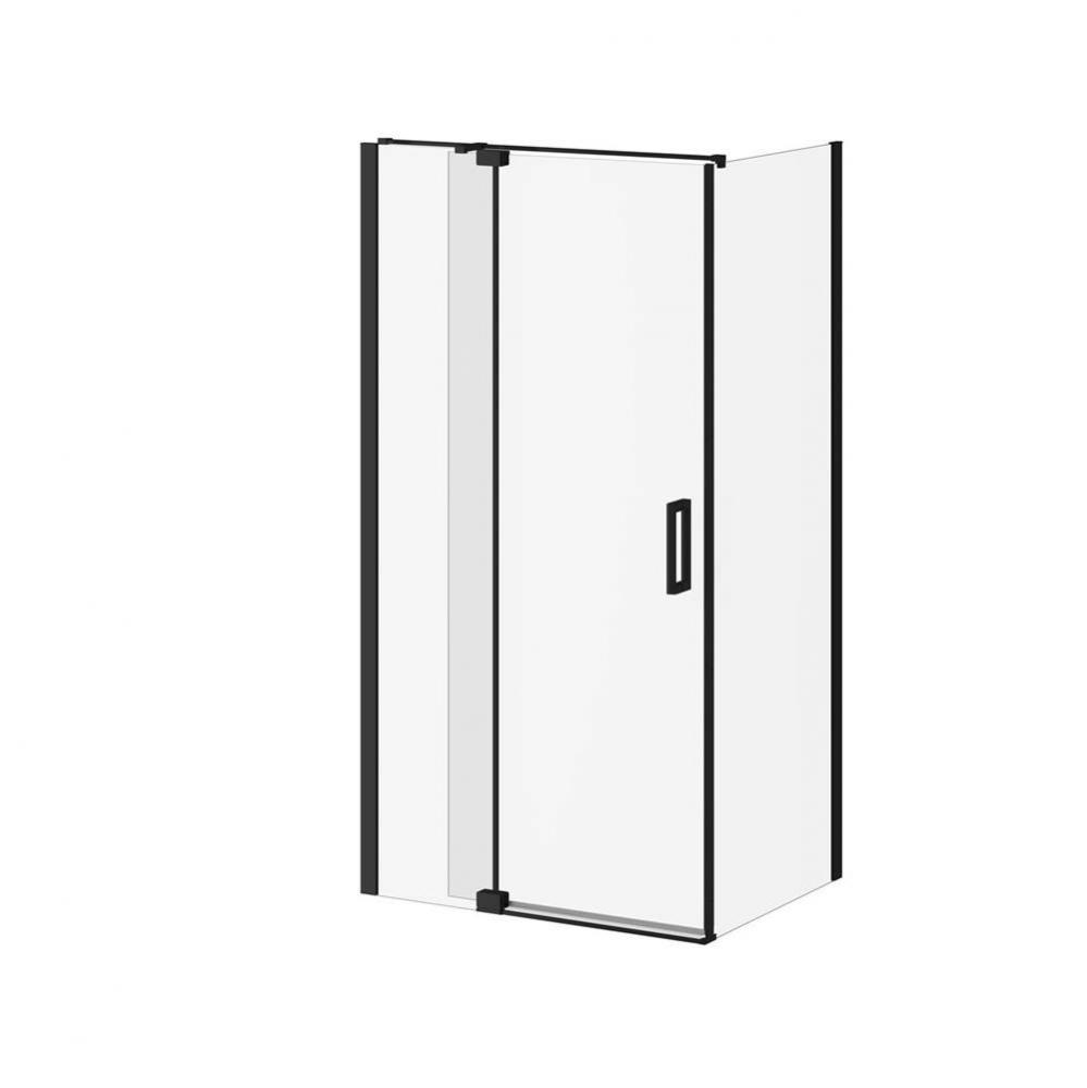 DISTINK™ (Box 1 of 2) 42''x77'' 2-Panel Pivot Shower Door for Corner Inst. (
