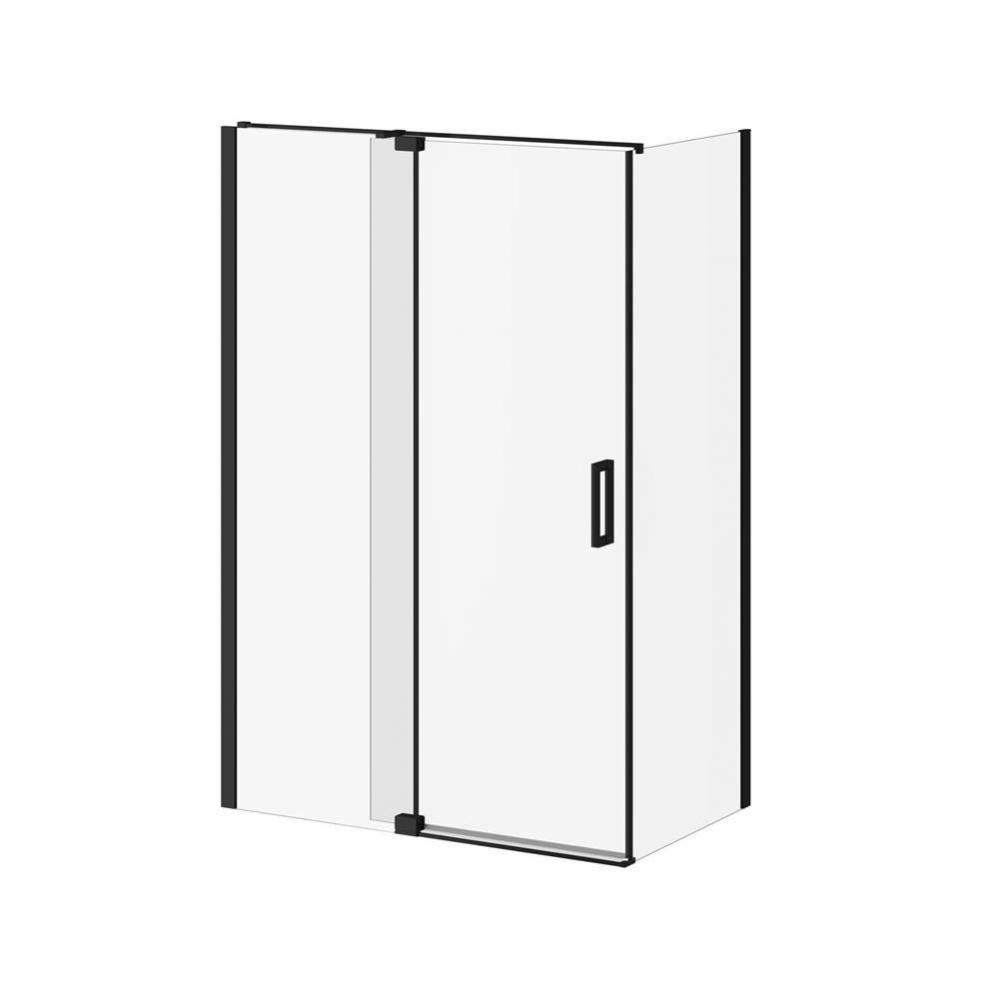 DISTINK™ (Box 1 of 2) 54''x77'' 2-Panel Pivot Shower Door for Corner Inst. (