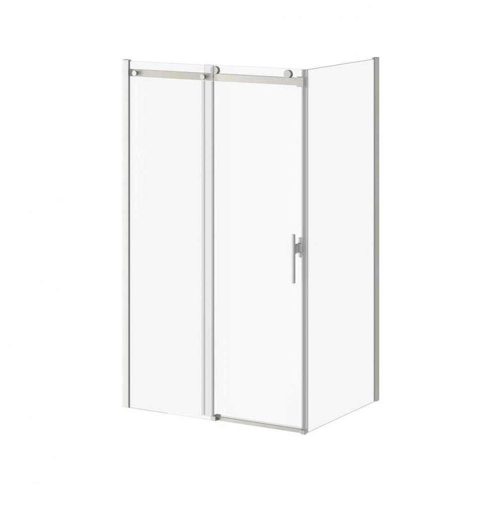 KONCEPT EVO 48''x77'' Sliding Shower Door Duraclean Glass with 32''