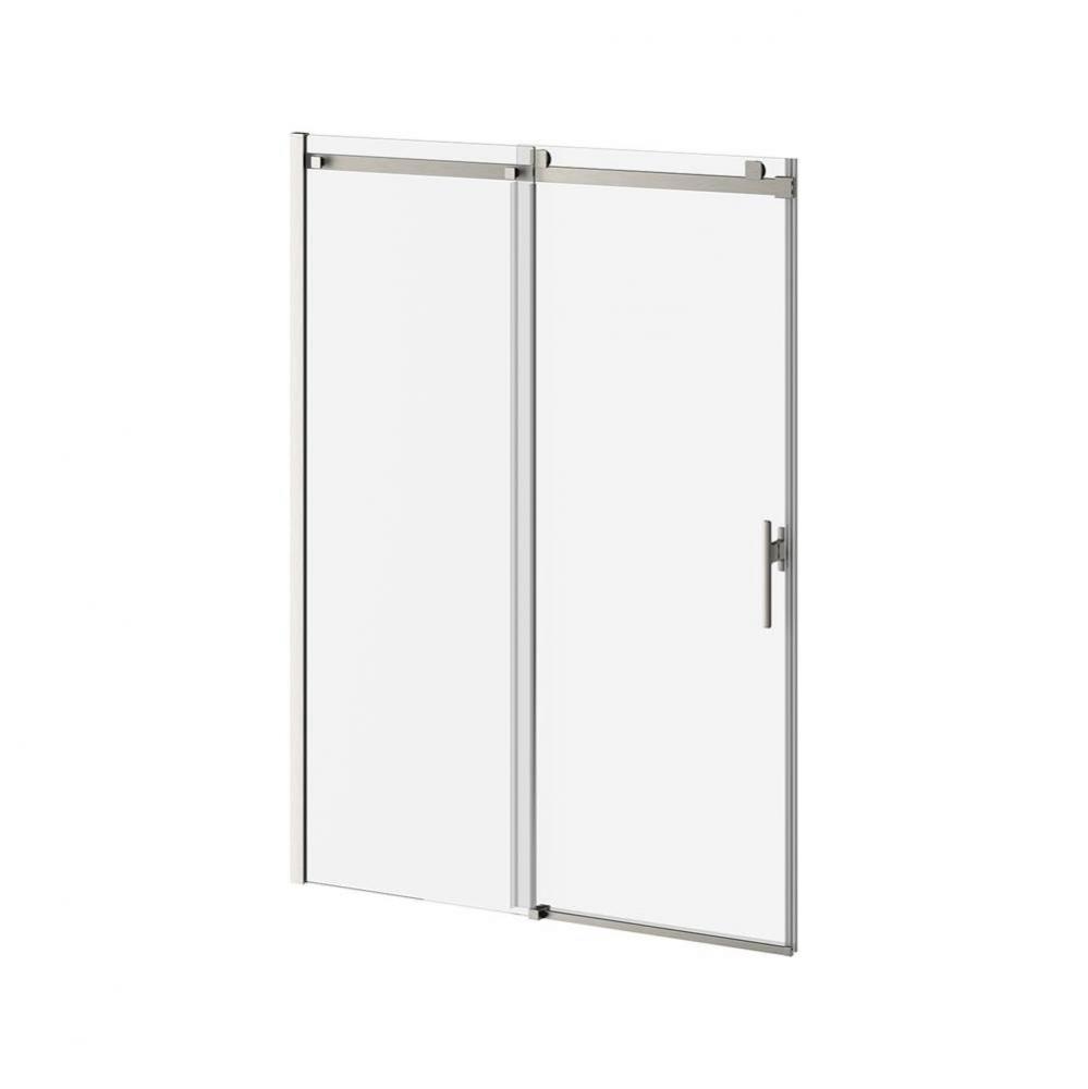 KONCEPT EVO 60''x77'' Sliding Shower Door Duraclean Glass - Fixed Panel for Al